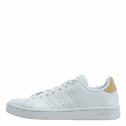 ADIDAS Advantage Cloud White / Cloud White / Orange Tint