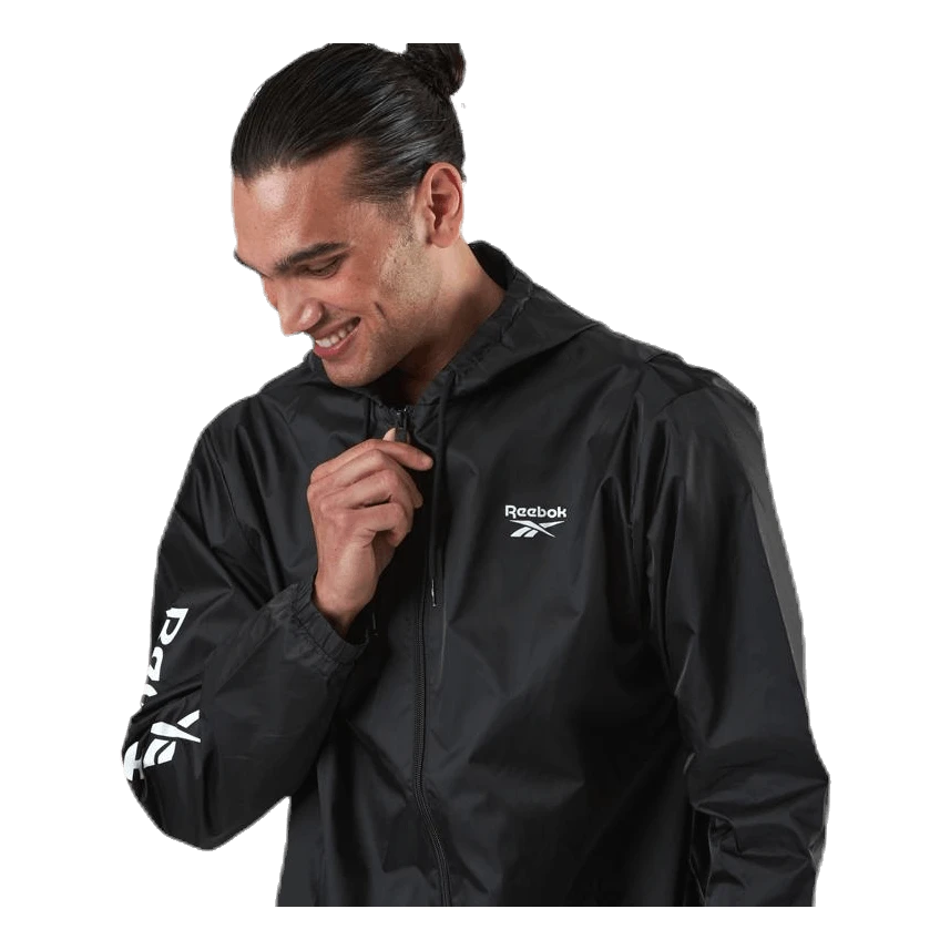 Reebok Classic Cl F Vector Windbreaker Black - Image 5