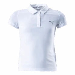 PUMA Golf Girls Essential Polo White