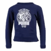 Puma Alpha Graphic Crew Jr Blue