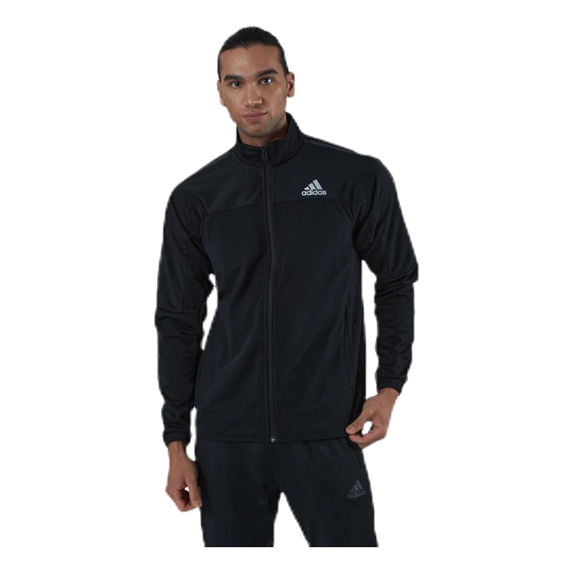 3 Stripes Knit Jacket Black