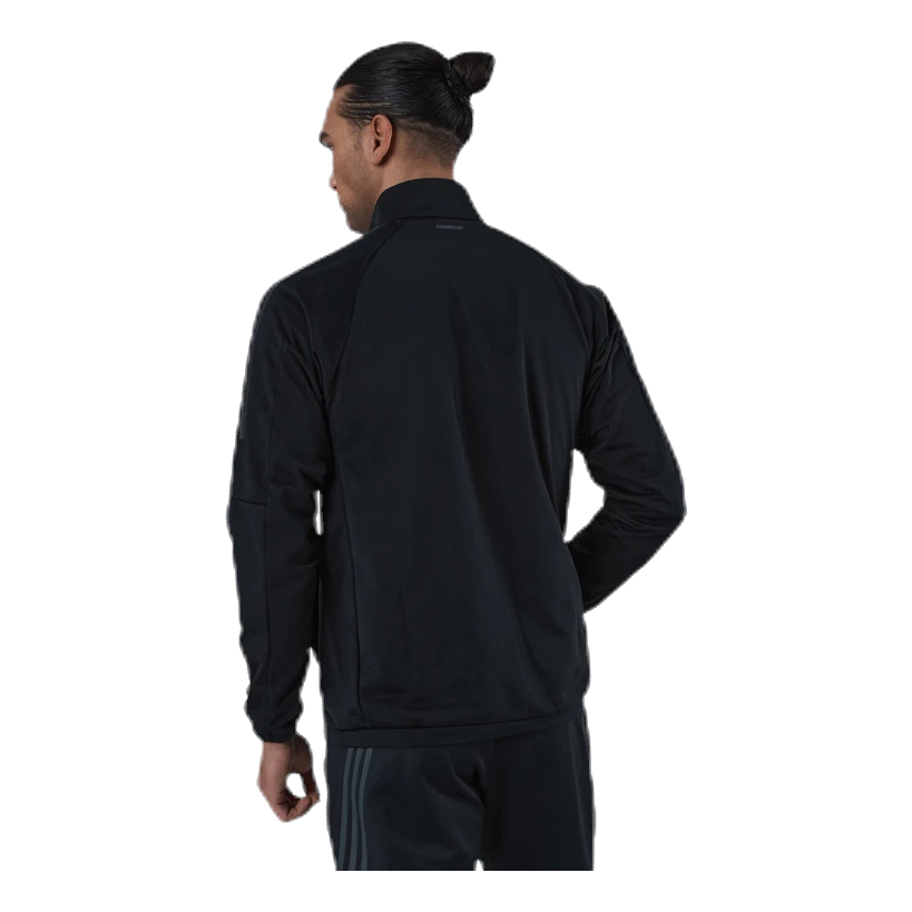3 Stripes Knit Jacket Black - Image 2