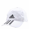 Baseball 3 Stripes Cap White/Black