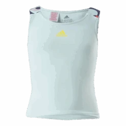 ADIDAS Girl Keyhole Tank Green
