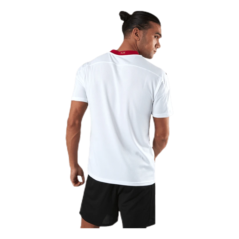 Puma AC Milan Away Shirt Replica White/Red - Image 3