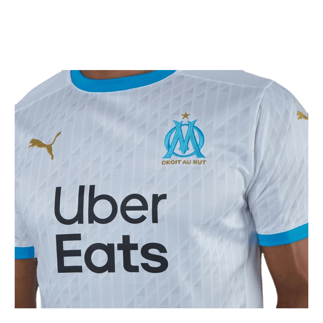 Puma Olympique Marseille Home Shirt Replica Blue/White - Image 4