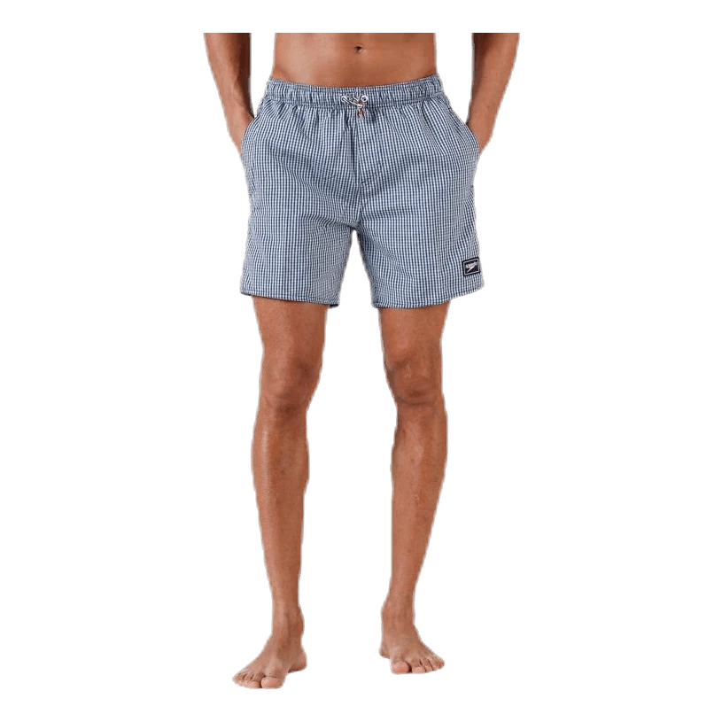 Speedo Stripe Leisure 16" Watershort Blue/White - Image 2