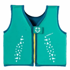 Speedo Croc Printed Float Vest Infant Turquoise