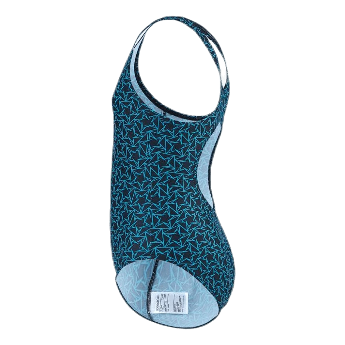Speedo Boomster Allover Muscleback Blue - Image 2