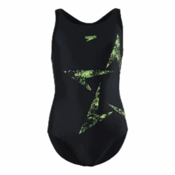 Speedo Boomstar Placement Flyback Black/Yellow