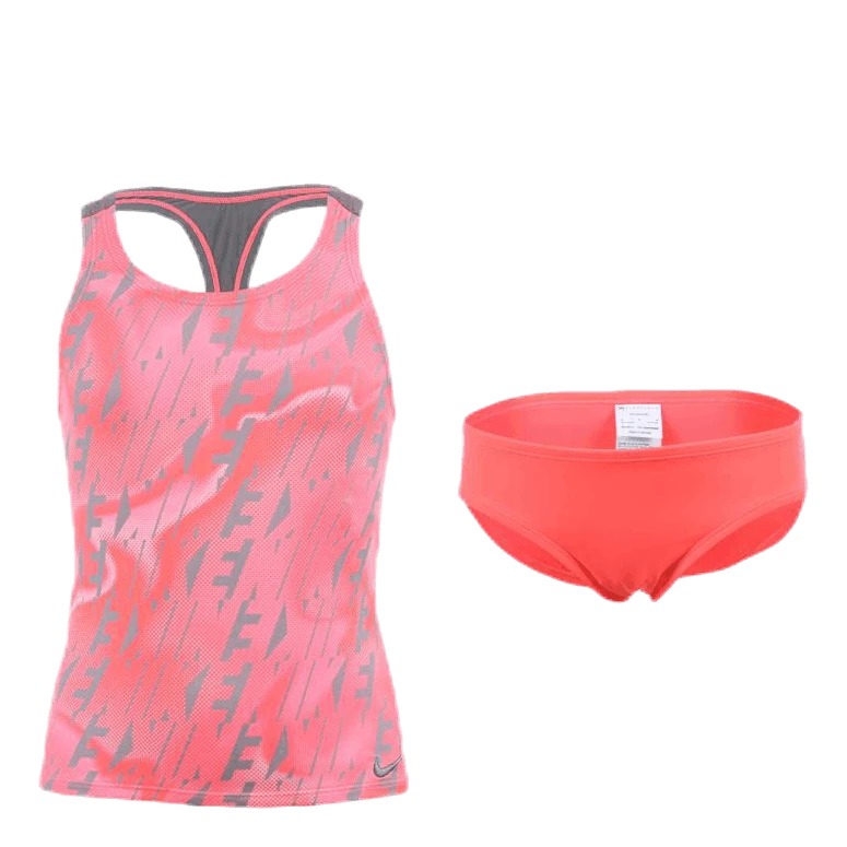 Racerback Sport Tankini Set Pink