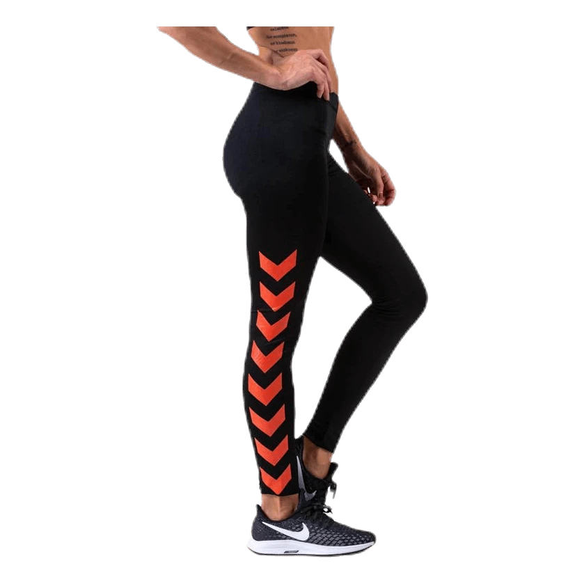 Hummel Lily Tights Patterned/Black - Image 2