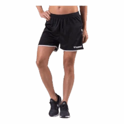 Hummel Authentic Poly Shorts White/Black