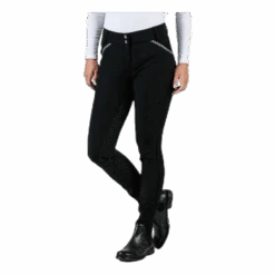Emily Riding Pants W. Silicon Black