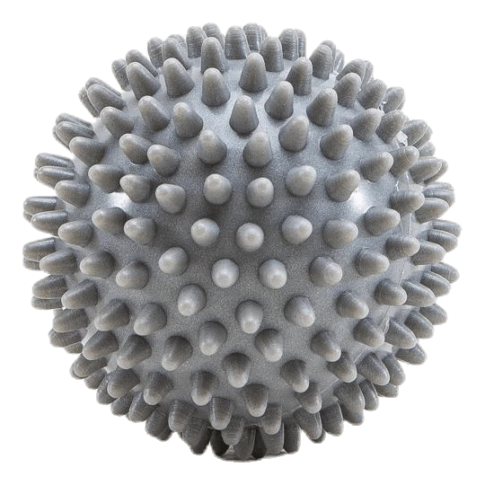 Endurance Hard Massage Ball 2 Pcs Silver