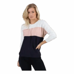 ONLY Regitze 3/4 Pullover Knt White