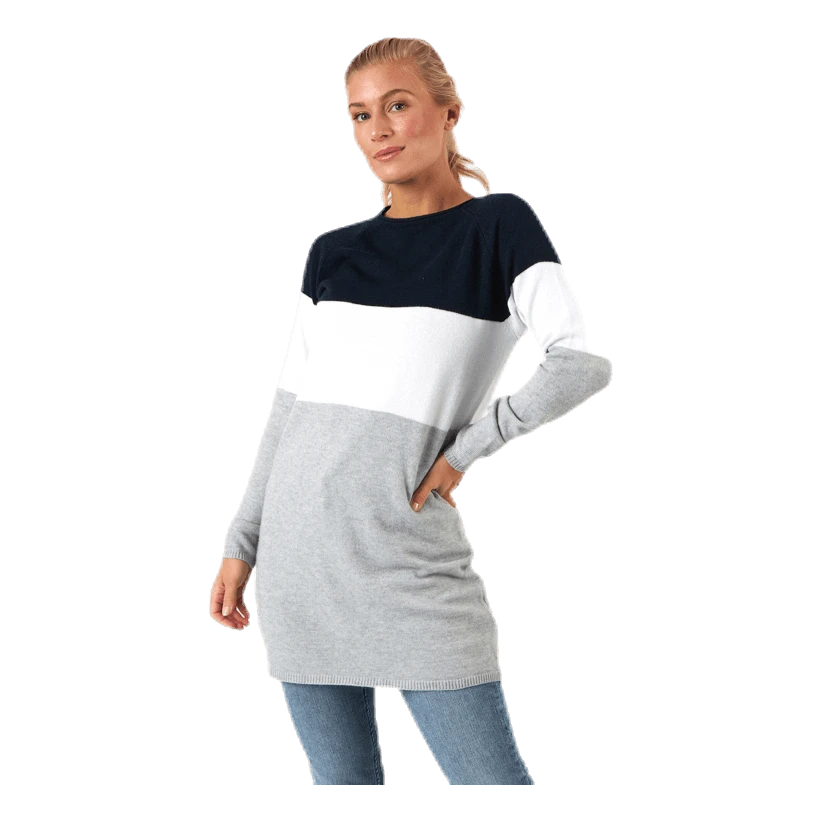 ONLY Lillo L/S Dress Knt Blue