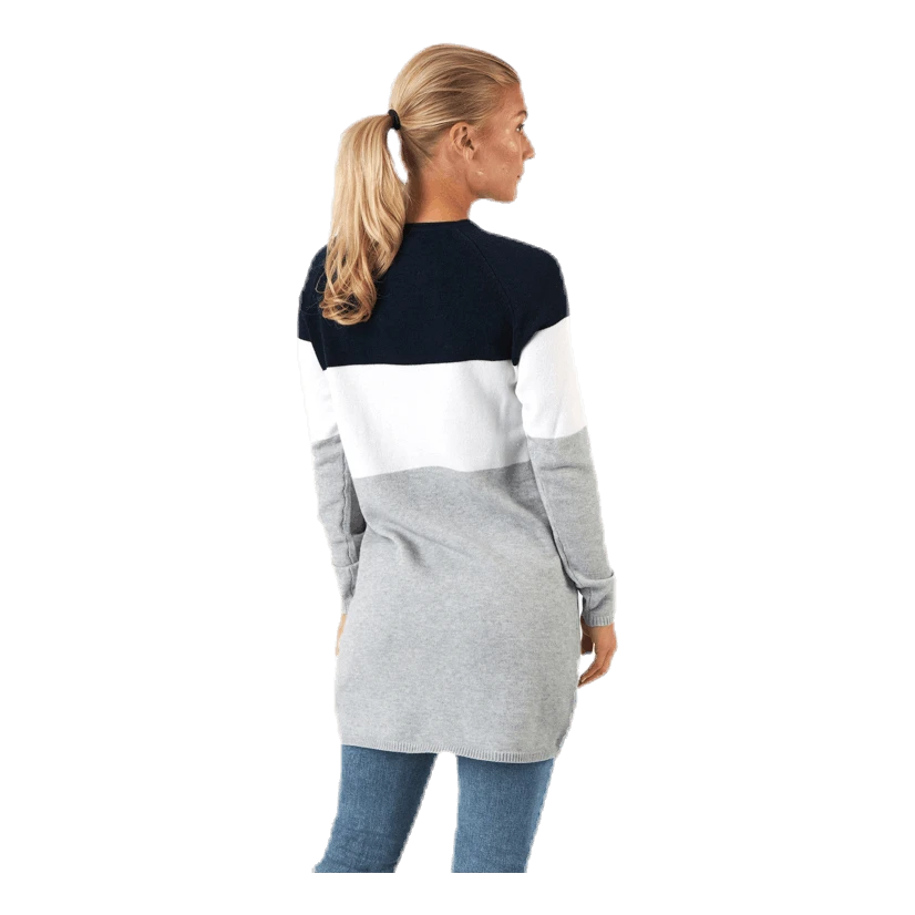 ONLY Lillo L/S Dress Knt Blue - Image 2