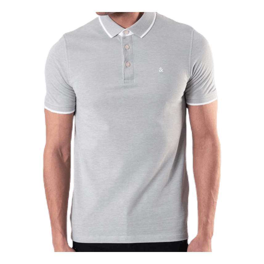 Jack & Jones Paulos Polo Ss Grey - Image 5