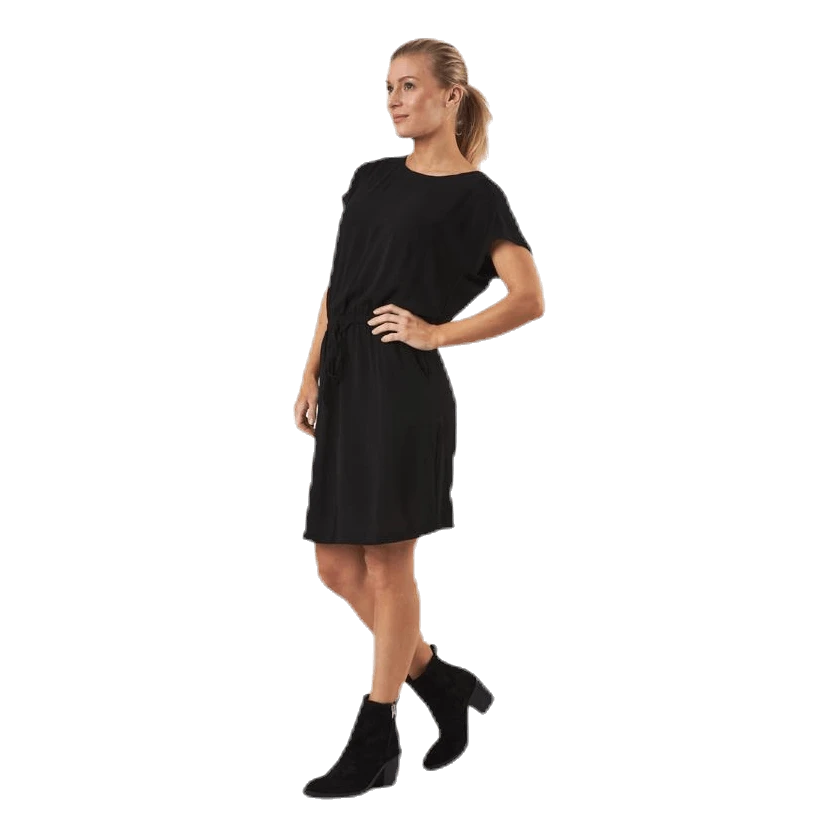 ONLY Mariana Myrina S/S Det Dress Wvn Black