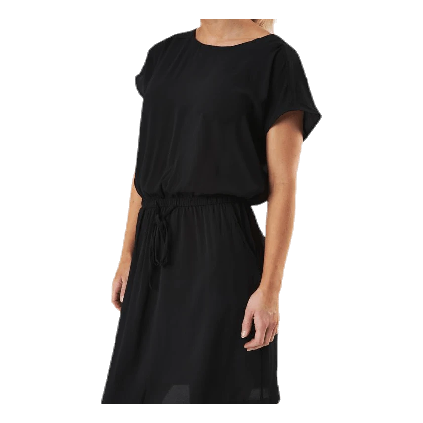 ONLY Mariana Myrina S/S Det Dress Wvn Black - Image 3