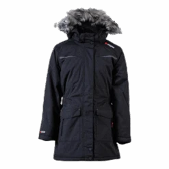 ZigZag Gitte Girl Melange Parka W-PRO 10000 Grey