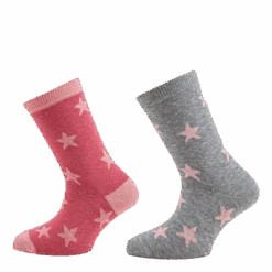Molo Nesi Stars 2-Pack Pink/Grey