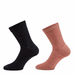 Molo 2-Pack Chunky Rib Jr Pink/Black