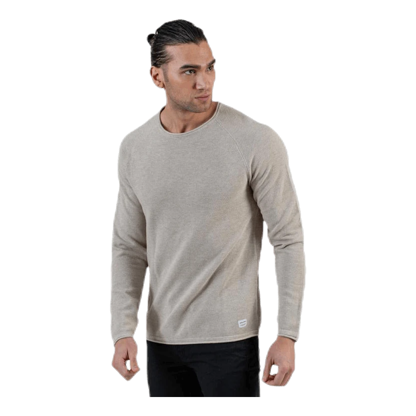 Jack & Jones Hill Knit Crew Neck Grey