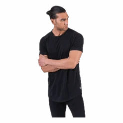 Jack & Jones Curved Tee Ss O-Neck Black