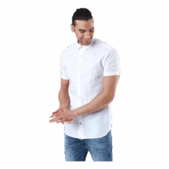 Jack & Jones Summer Shirt S/S White