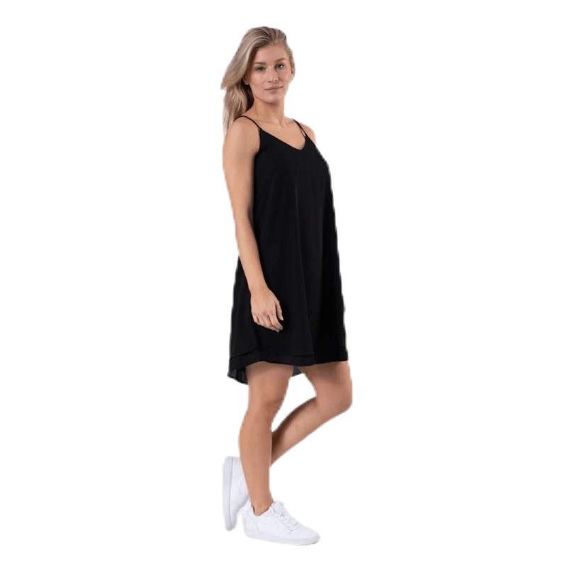 Pieces Bodil Slip Dress Bc Black - Image 4