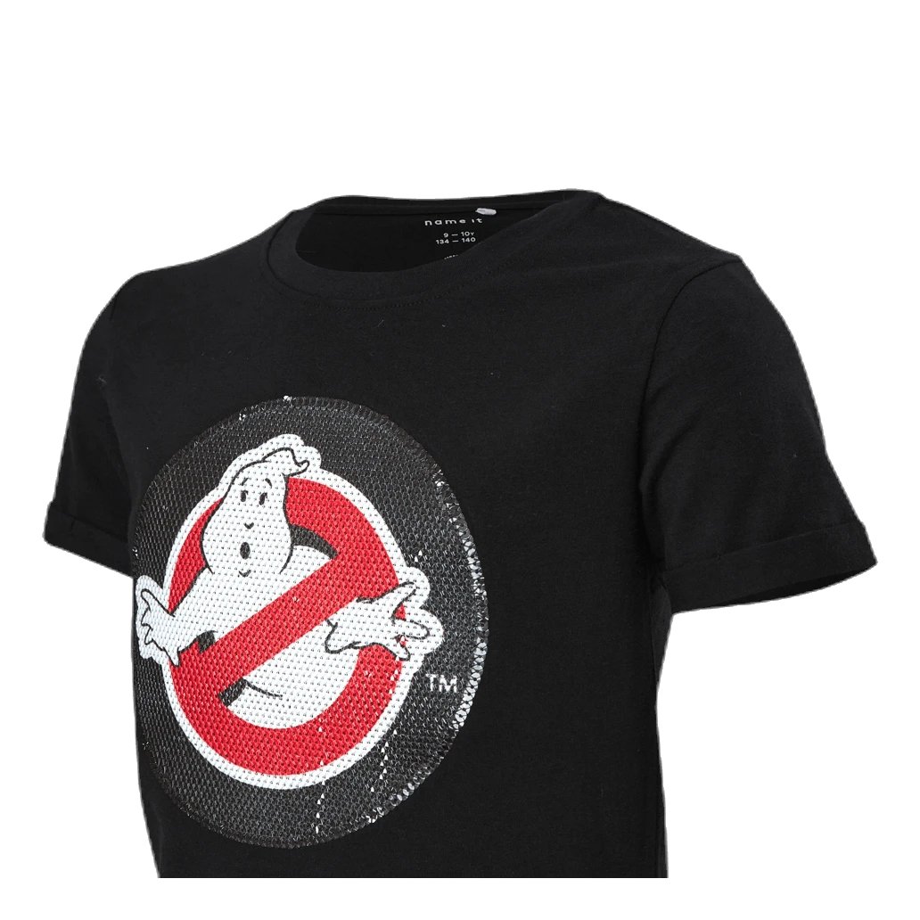 NAME IT Ghostbusters Lue Ss Top Black - Image 4