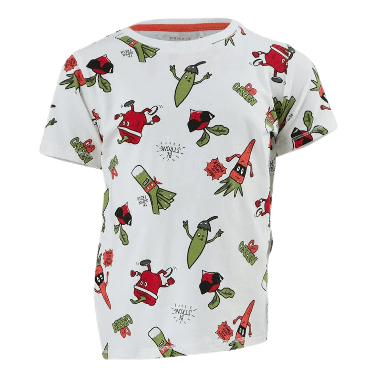 NAME IT Labano Ss Top White