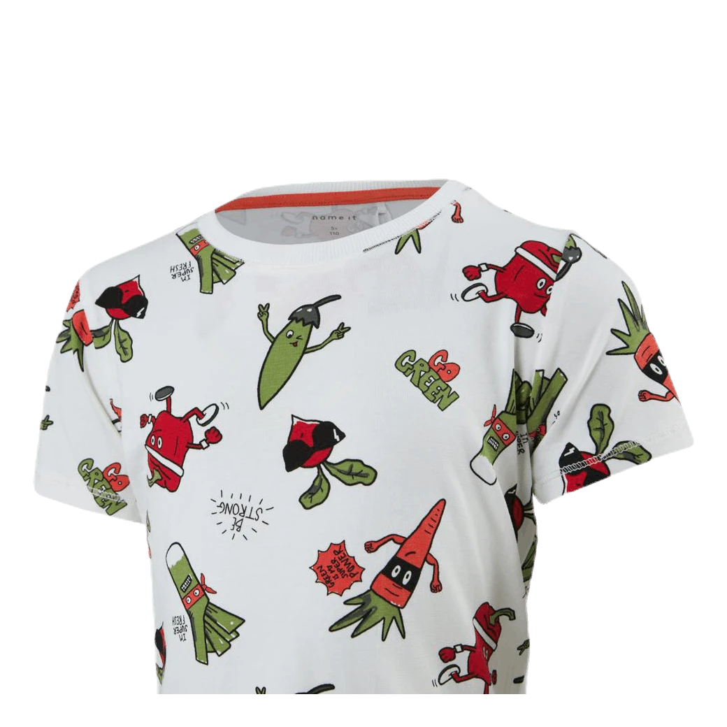 NAME IT Labano Ss Top White - Image 4