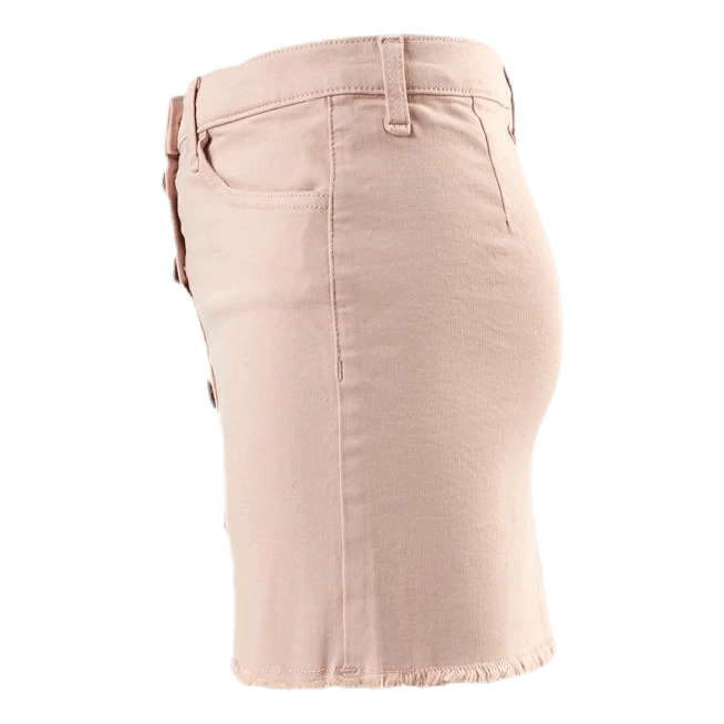 Farrah Color Button Skirt Pink - Image 2