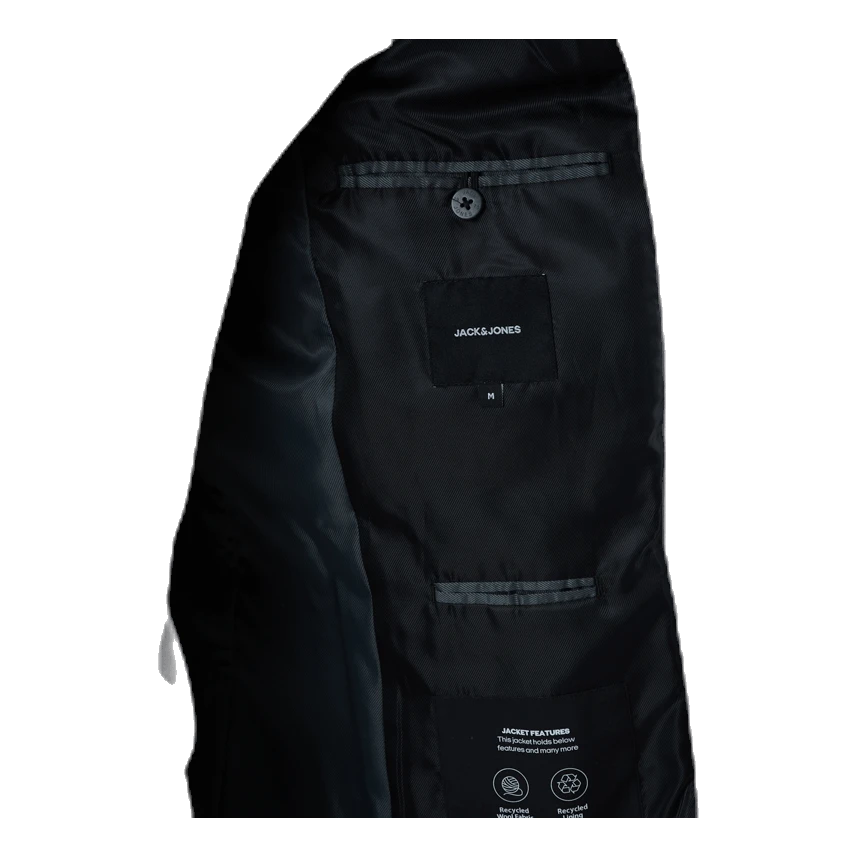 Jack & Jones Collum Wool Coat Grey - Image 6