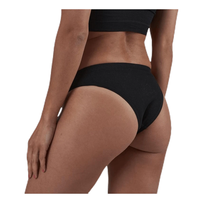 Pieces Ymmi Rib Brief 2-Pack Black - Image 4