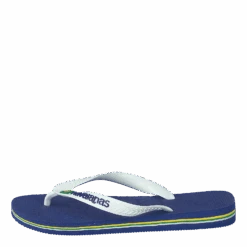 Havaianas Kids Brasil Logo Marine Blue