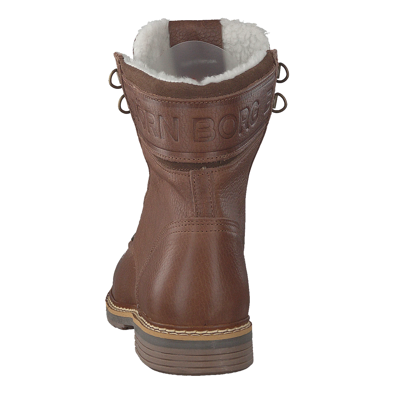 BJØRN BORG Josie High Fur Dark Brown - Image 5