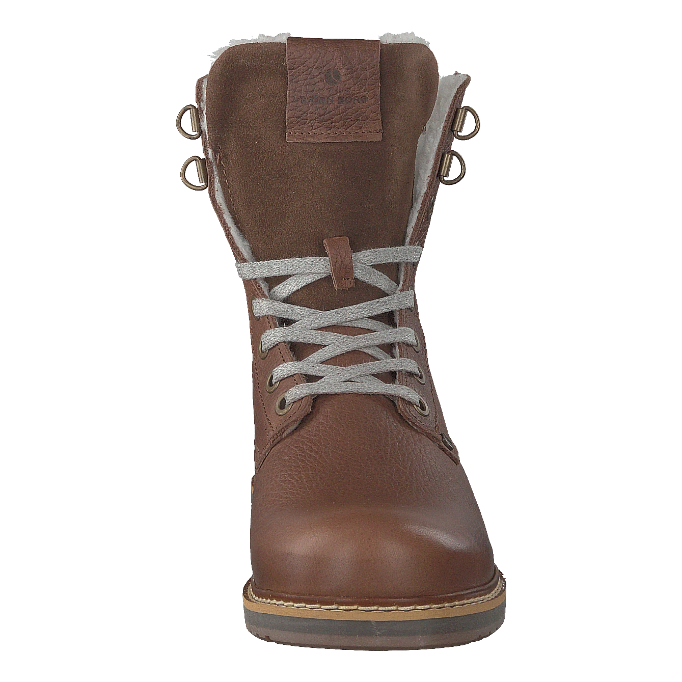 BJØRN BORG Josie High Fur Dark Brown - Image 4