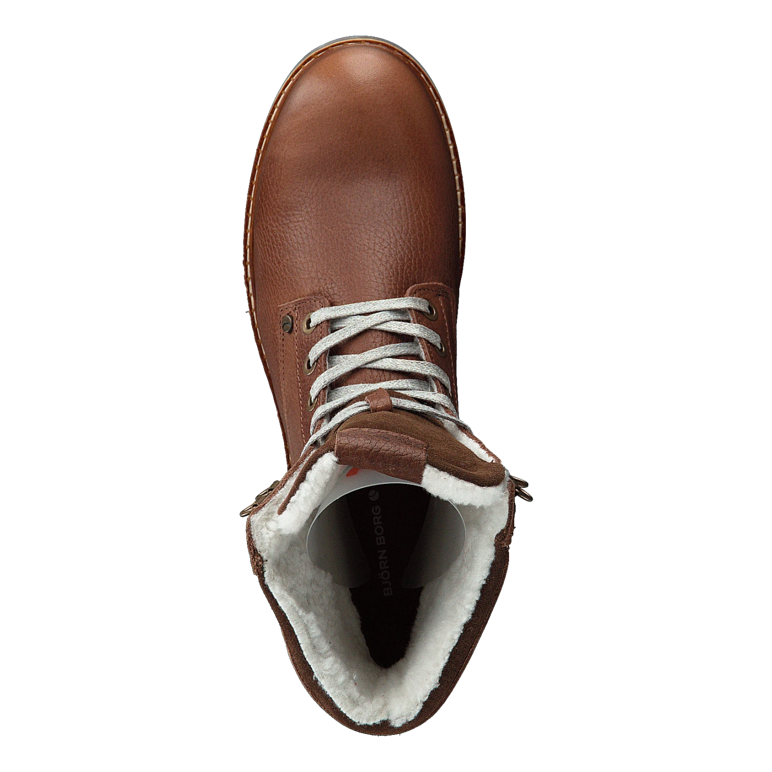 BJØRN BORG Josie High Fur Dark Brown - Image 6