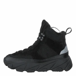 Fire Sneaker Boots Black