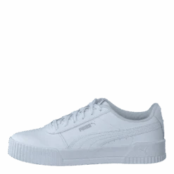 Puma Carina L Jr White-white-grayviolet