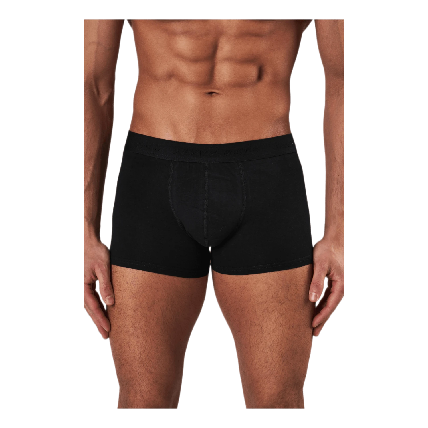 Jack & Jones Tone In Tone Trunks 5 Pack Black