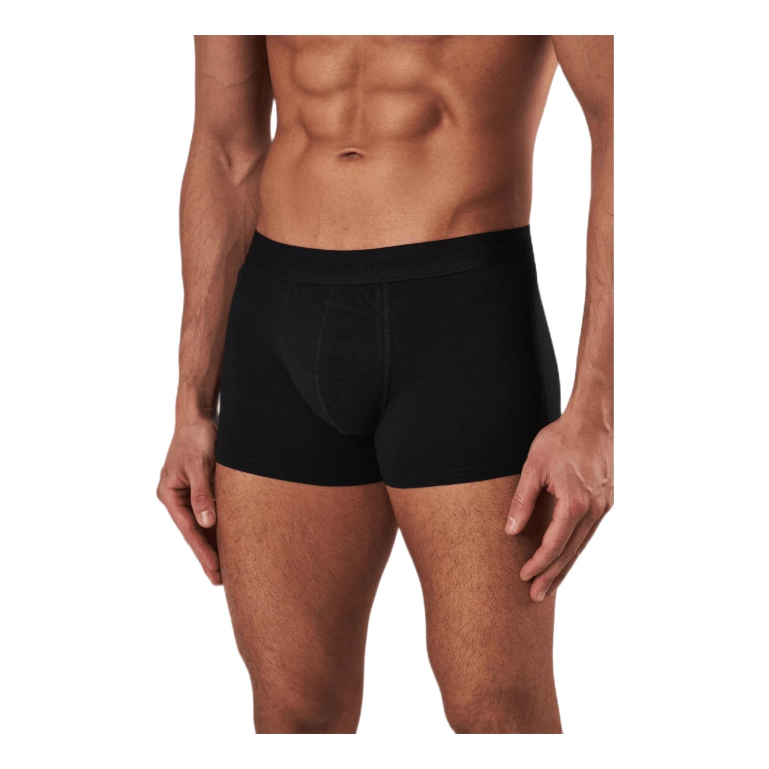 Jack & Jones Tone In Tone Trunks 5 Pack Black - Image 2