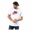Nike Sportswear Men's T-Shirt WHITE/BLACK/UNIVERSITY RED