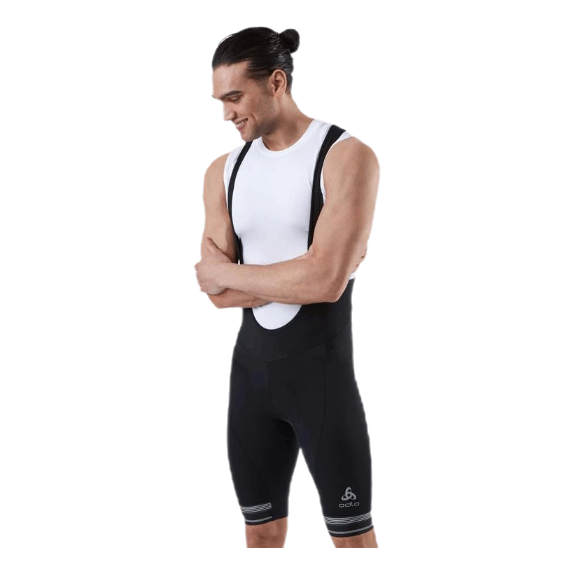 Odlo Tights Short Suspenders Zeroweight Dual Dry Black - Image 2