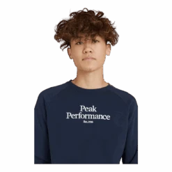 Peak Performance Jr Original Crew Blue Shadow