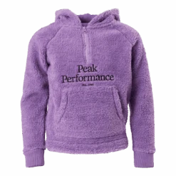 Peak Performance Jr Original Pile Half Zip Action Lilac